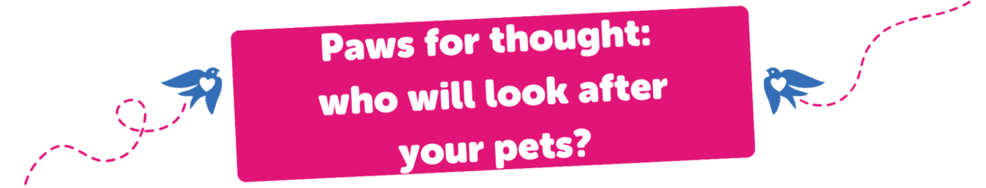 Paws for thought: who will look after your pets?