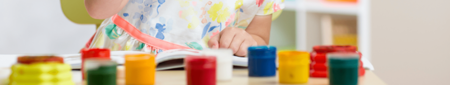 Painting helps a child with bereavement