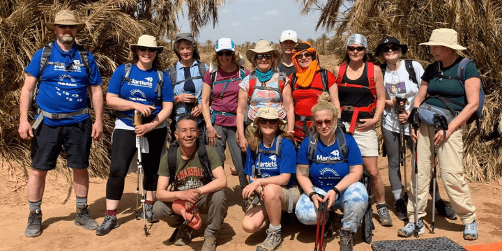 Our sahara trek group