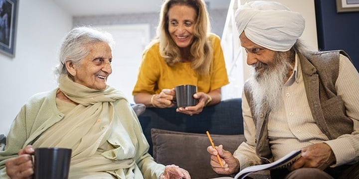 People together writing a Will