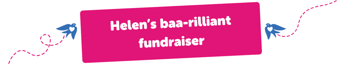 Helen's baa-rilliant fundraiser