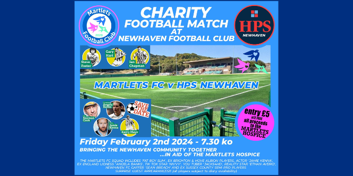 Martlets FC Football match info graphic