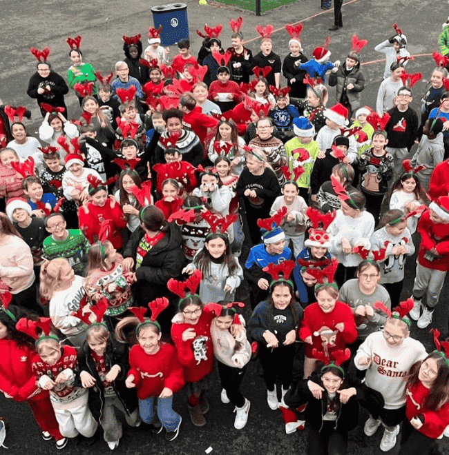 Children at Reindeer Fun