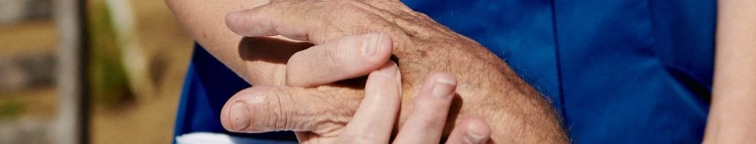 holding hands